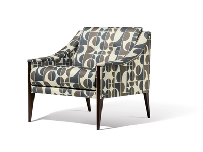 DEZZA 24 - Fabric armchair with armrests _ Poltrona Frau