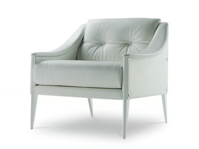 DEZZA - Tufted leather armchair _ Poltrona Frau