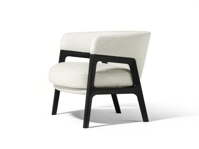 DUO - Fabric armchair _ Poltrona Frau