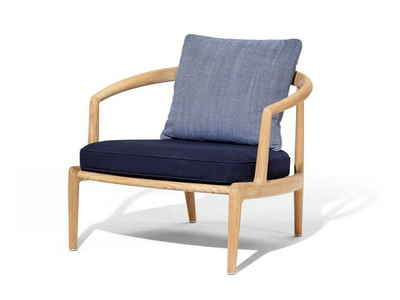 THE SECRET GARDEN - Teak garden armchair with armrests _ Poltrona Frau