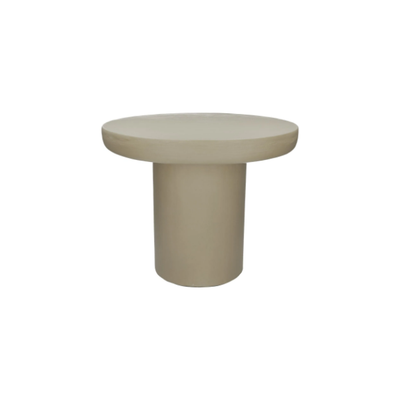 PIASTRO - Round plaster coffee table _ POMAX