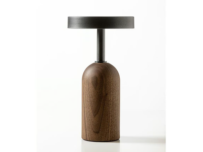EKERO MOVE - LED walnut table lamp _ Porada