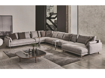 ÉTIENNE - Corner fabric sofa _ Porada