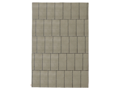 DISCONTINUO - Rectangular handmade wool rug _ Porro
