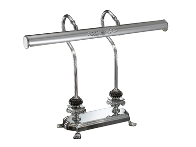 KENZY 3009BK/L - Chrome finish table lamp with black crystal _ Possoni Illuminazione