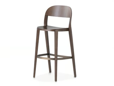 MINIMA 949/A - High ash stool with back _ Potocco