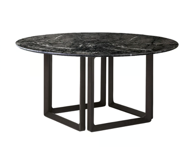 OPUS 893/TC - Round marble table _ Potocco