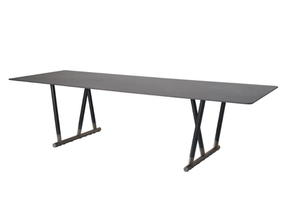 PIPE 885/TR - Rectangular porcelain stoneware table _ Potocco