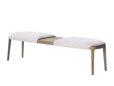 VELIS 942/O1 - Upholstered fabric bench _ Potocco