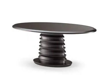 Oval table - Oval wooden living room table _ Prestige
