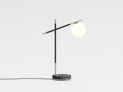GRACE N°2 - Blown glass table lamp _ PROF