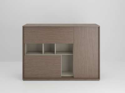 SESSANTA - Office storage unit with hinged doors _ PROF