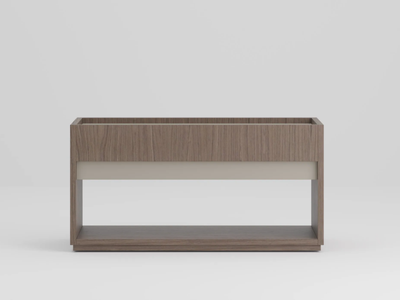 SESSANTA - Rectangular wooden coffee table _ PROF