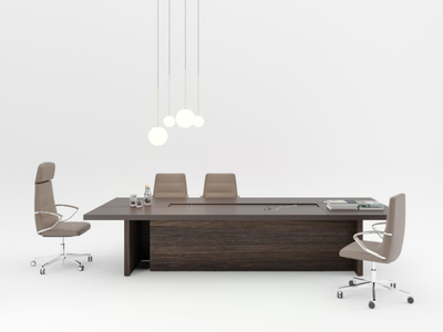 SESSANTA - Rectangular wooden meeting table _ PROF