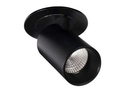 ASCOT 8W - LED adjustable round aluminium spotlight _ PROLED