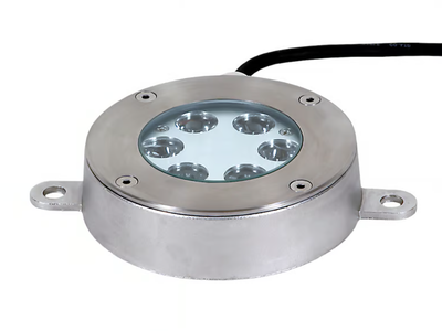 IP68 SPOT 6X 2 WATT MONO - LED Glass and Stainless Steel underwater lamp _ PROLED