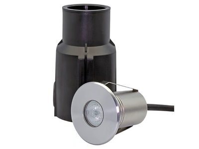 REC IP68 LIGHT 1X 3 WATT MONO - LED Glass and Stainless Steel underwater lamp _ PROLED