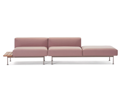 CONVERT - 3 seater sectional fabric garden sofa _ Prostoria