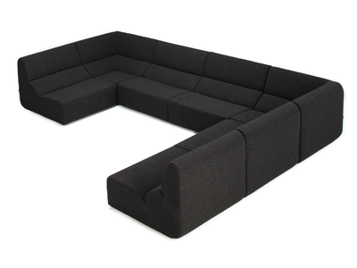 LAYOUT - Sectional fabric sofa _ Prostoria