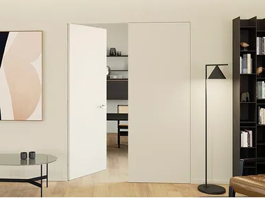 BATTENTE FIFTY DOUBLE - Hinged flush-fitting door _ PROTEK®