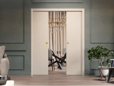 BILATERAL - Counter frame for double sliding doors _ PROTEK®