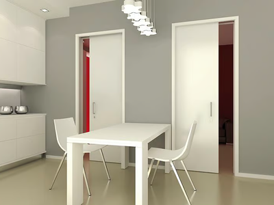 BILATERAL - Counter frame for opposite sliding doors _ PROTEK®