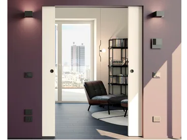 MAGIC BOX® LINEAR - Counter frame for double sliding doors _ PROTEK®