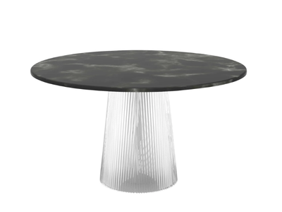 BENT - Round marble table _ Pulpo