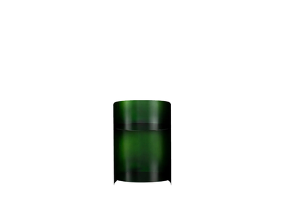 COMO SMALL - Open wall-mounted powder coated aluminium bookcase _ Pulpo