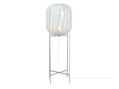 ODA STRIPES BIG - Blown glass floor lamp _ Pulpo