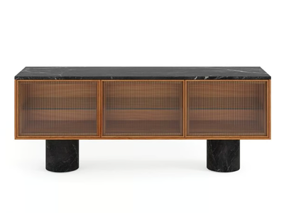RIO - Wooden sideboard with doors _ Punt