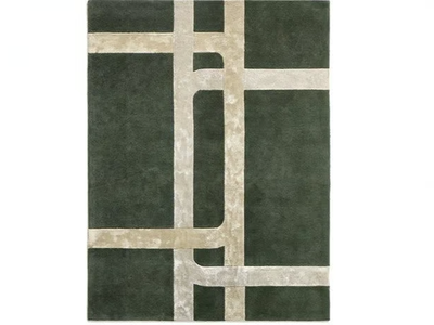 STOCKHOLM - Rectangular wool rug with geometric shapes _ Punt