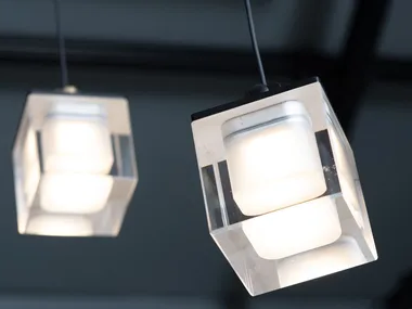 CUBO SUSPENSION TRACK - LED aluminium track-Light _ PURALUCE
