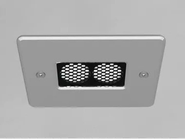 DOMINO 2 - LED recessed aluminium ceiling lamp _ PURALUCE