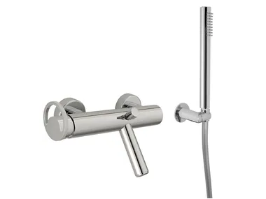 SMILE 5730140 - Wall-mounted 3 hole bathtub mixer with diverter _ QD Magistro Lab
