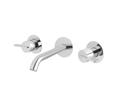 SWING 5920310 - 3 hole wall-mounted washbasin mixer _ QD Magistro Lab