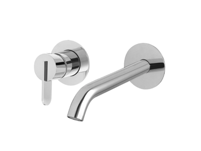 SWING 5920410 - 2 hole single handle wall-mounted washbasin mixer _ QD Magistro Lab