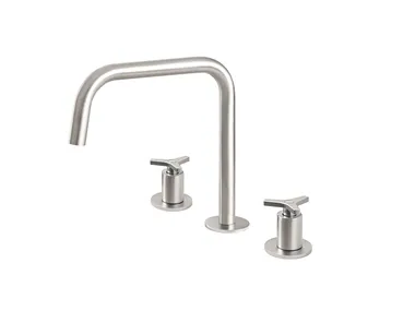 TOMEO 6310038T - 3 hole single handle countertop washbasin mixer _ QD Magistro Lab