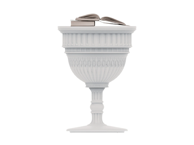 CAPITOL - Polyethylene stool / coffee table _ Qeeboo