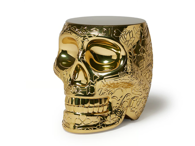 MEXICO METAL - Polyethylene stool / coffee table _ Qeeboo