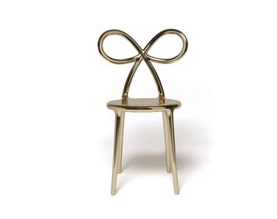 RIBBON METAL - Polypropylene chair _ Qeeboo
