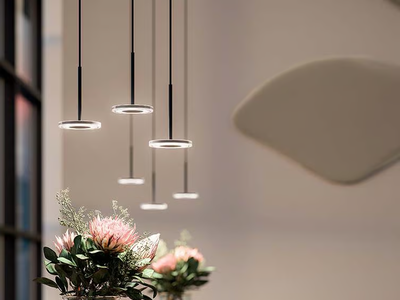 CD LED - LED polycarbonate pendant lamp _ Quadrifoglio Group