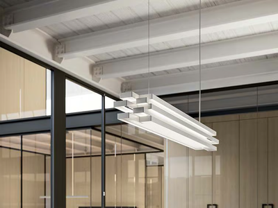 DESIGN LIGHTING - LED aluminium pendant lamp _ Quadrifoglio Group
