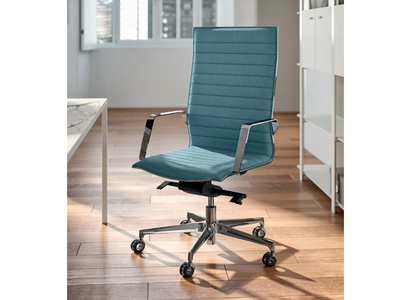 DIVA SOFT - Height-adjustable executive chair with castors _ Quadrifoglio Group