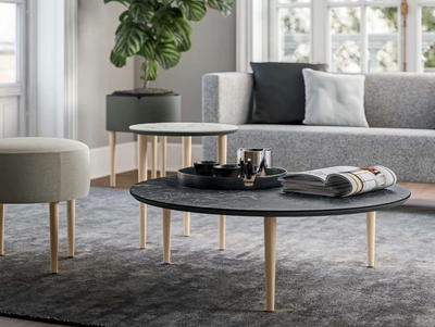 MELBOURNE - Round coffee table _ Quadrifoglio Group