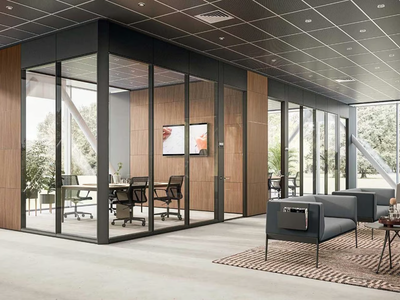 P1 - Office partition _ Quadrifoglio Group