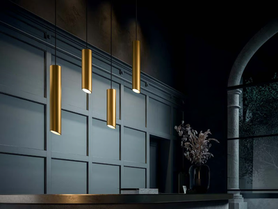 SLICE - LED aluminium pendant lamp _ Quadrifoglio Group