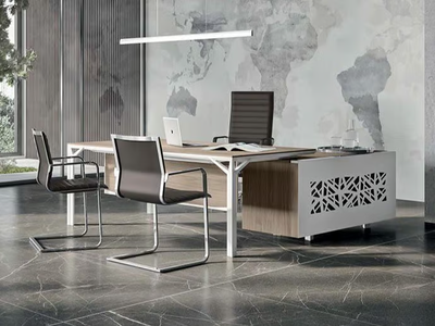X8 - Executive desk _ Quadrifoglio Group