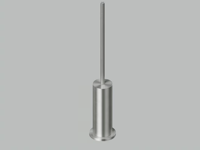 ECCETERA QA1502 - Wall-mounted steel toilet brush _ Quadrodesign