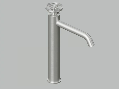VALVOLA02 20 02 - Countertop 1 hole stainless steel washbasin mixer _ Quadrodesign